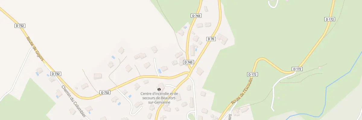 Plan du 5102 Les Auches à Beaufort-sur-Gervanne