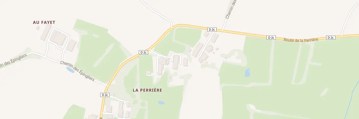 Plan du 60 All de la Perriere à Curciat-Dongalon