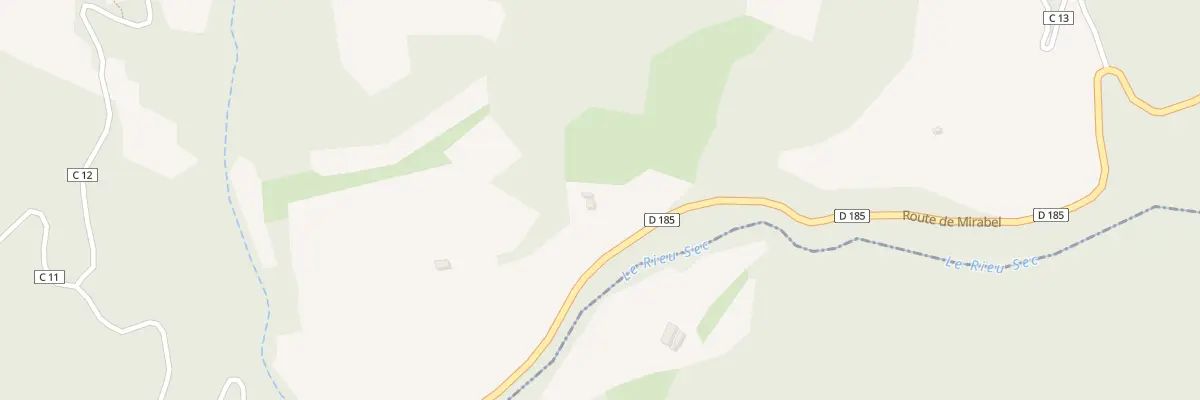 Plan du 5013 Le Meaupas à Châteauneuf-de-Bordette