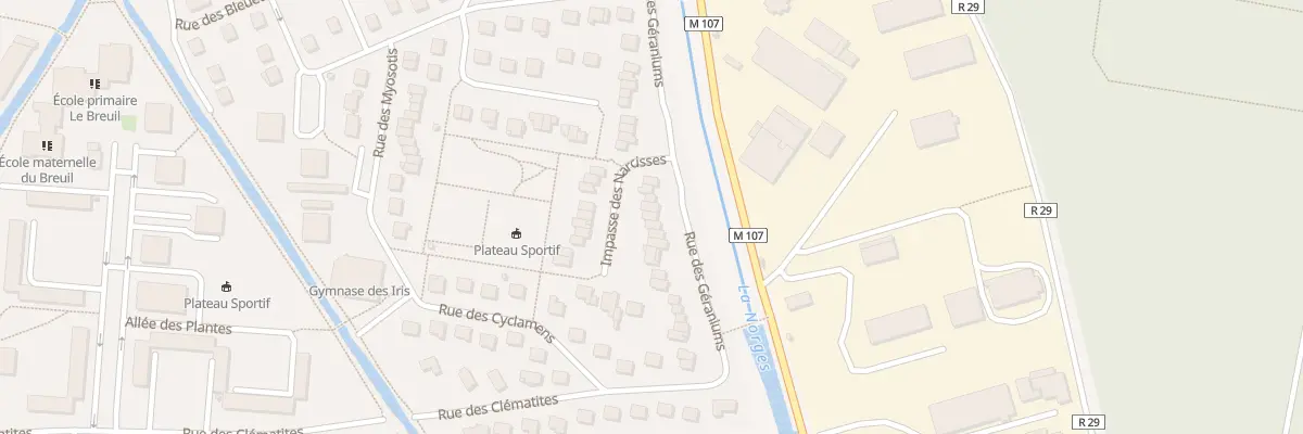 Plan du 24 Rue des Géraniums à Chevigny-Saint-Sauveur