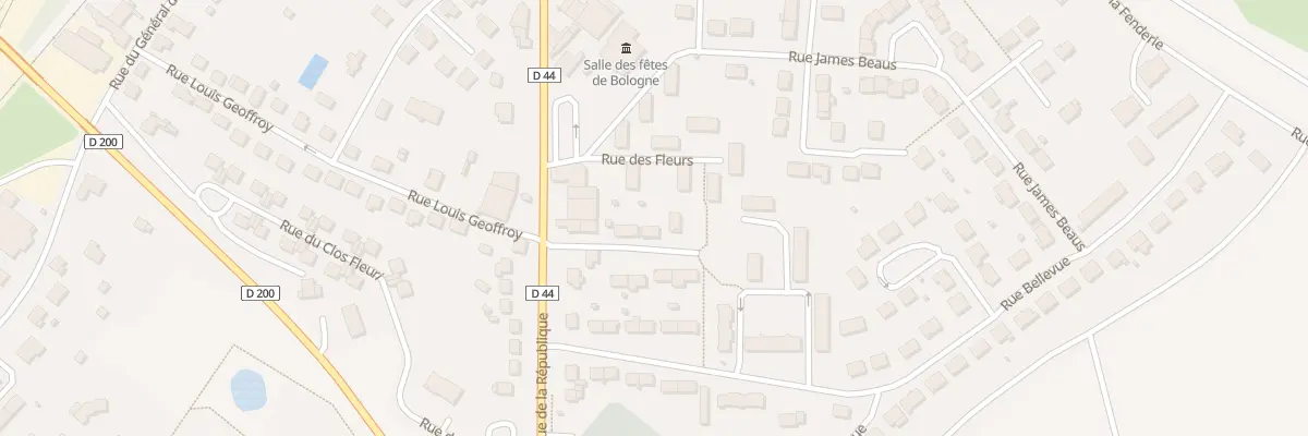 Plan du 5 Rue Chateau d’Eau à Bologne