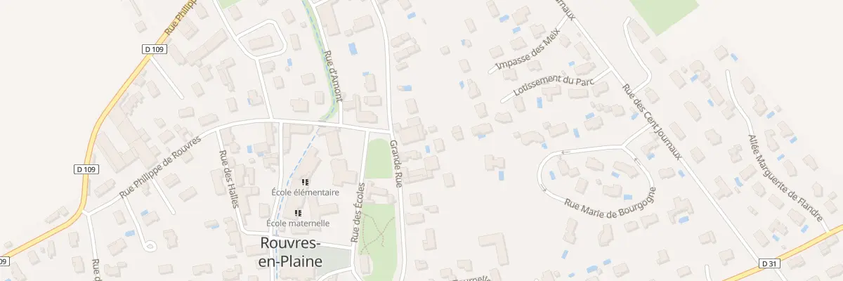 Plan du 14D Grande Rue à Rouvres-en-Plaine