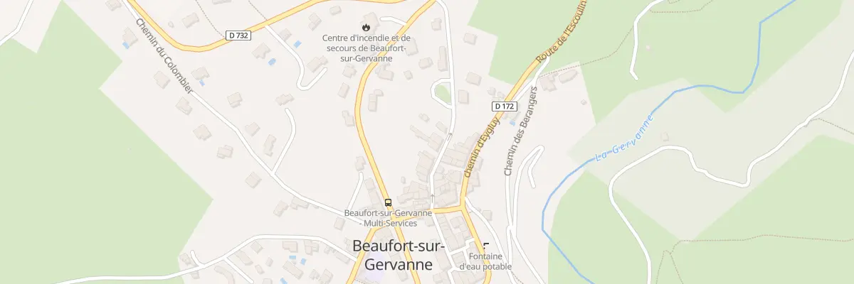 Plan du 5111 Les Auches à Beaufort-sur-Gervanne