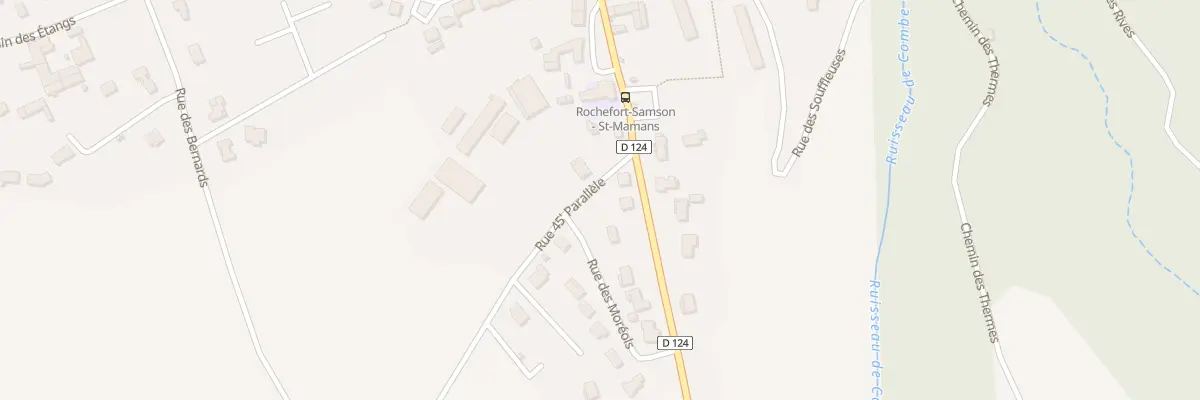 Plan du 485 Rue du Vercors à Rochefort-Samson