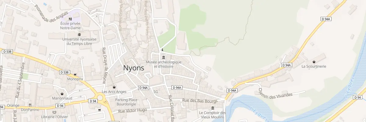 Plan du 37 Rue des Alpes à Nyons