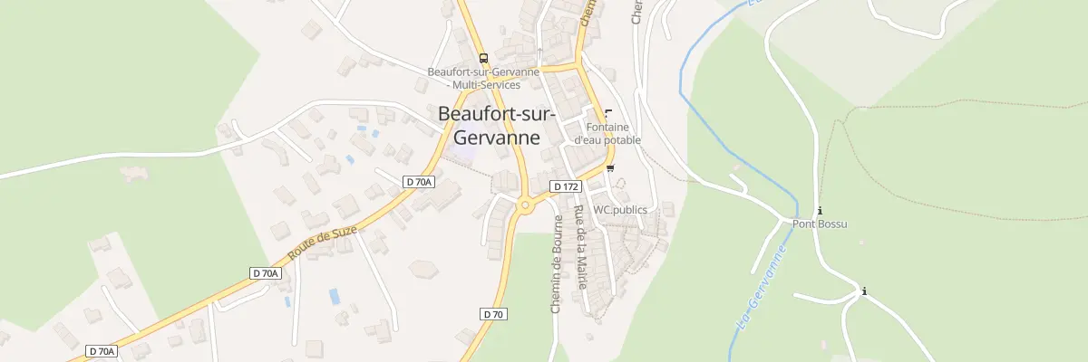 Plan du 5064 Les Vignes à Beaufort-sur-Gervanne