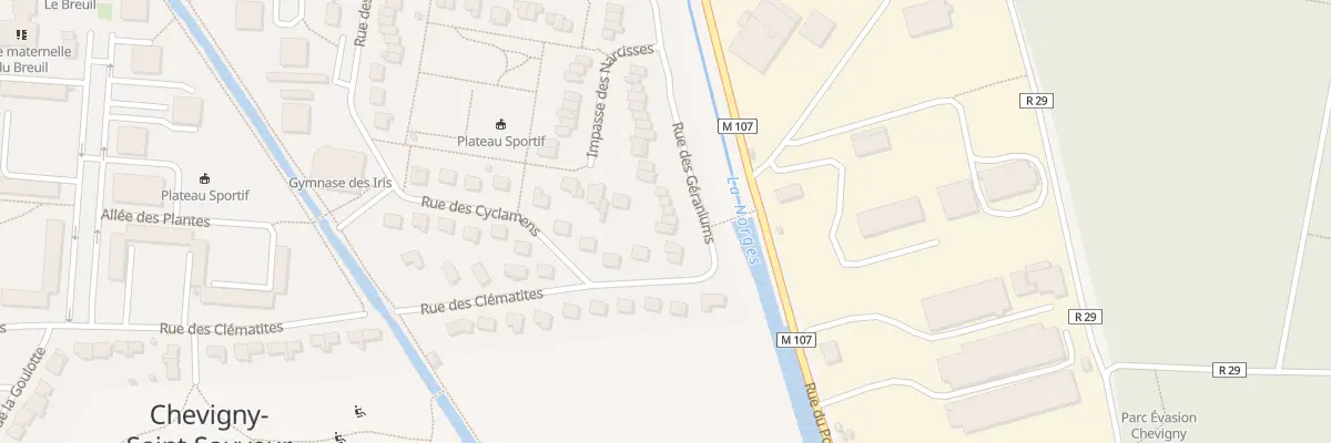 Plan du 38 Rue des Géraniums à Chevigny-Saint-Sauveur