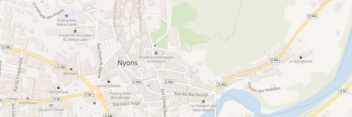 Plan du 41 Rue des Alpes à Nyons