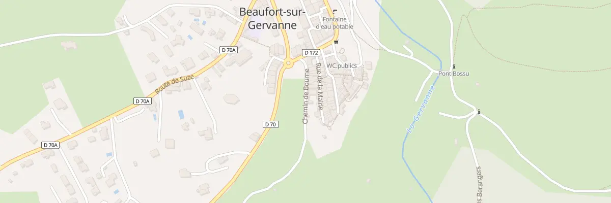 Plan du 5043 Le Village à Beaufort-sur-Gervanne