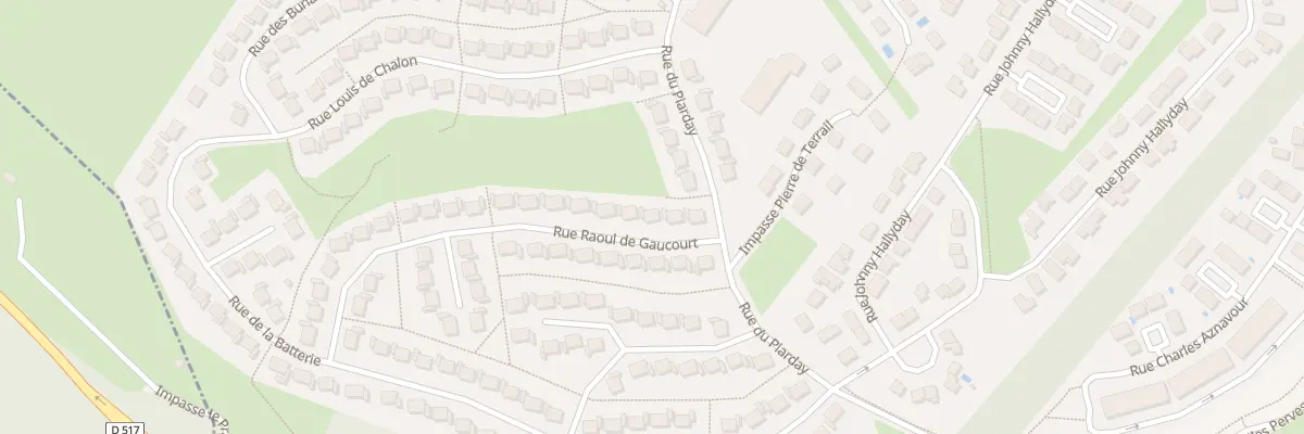Plan du 6 Rue Raoul de Gaucourt à Charvieu-Chavagneux