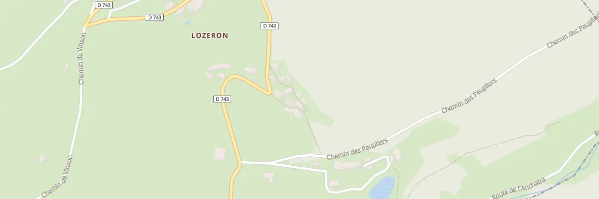 Plan du 5060 Lozeron à Gigors-et-Lozeron