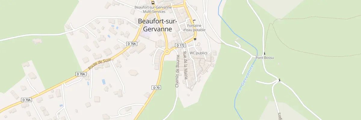 Plan du 5038 Le Village à Beaufort-sur-Gervanne
