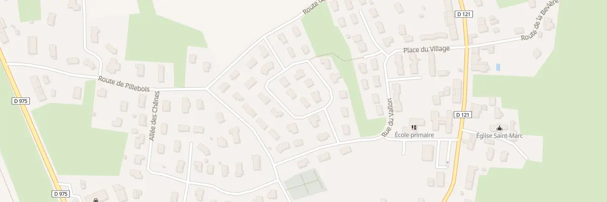 Plan du 5458 Le Bourg à Malafretaz