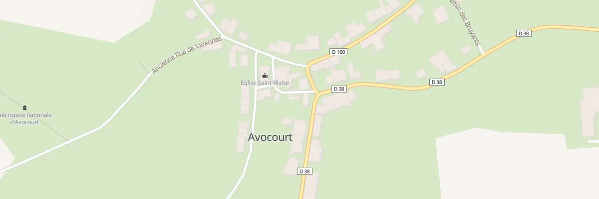 Plan du 4 Rue du Moulin à Malancourt