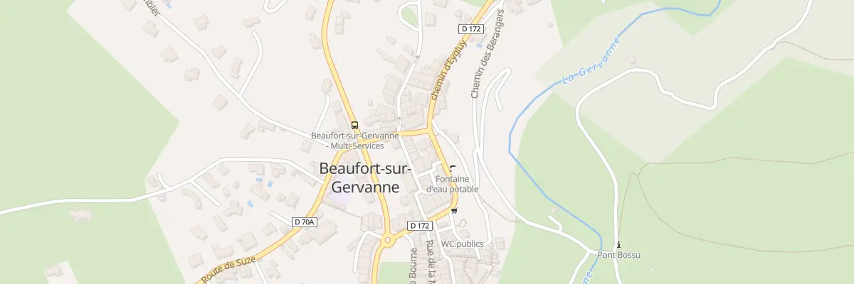 Plan du 5051 Le Village à Beaufort-sur-Gervanne