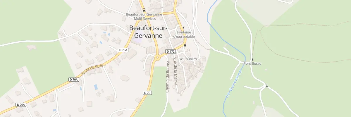 Plan du 5003 Le Village à Beaufort-sur-Gervanne
