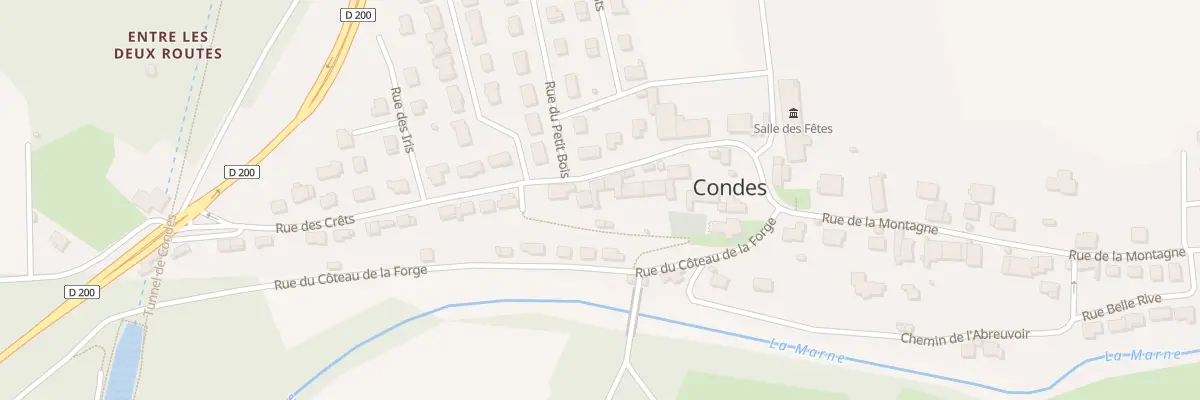 Plan du 11B Rue des Crêts à Condes