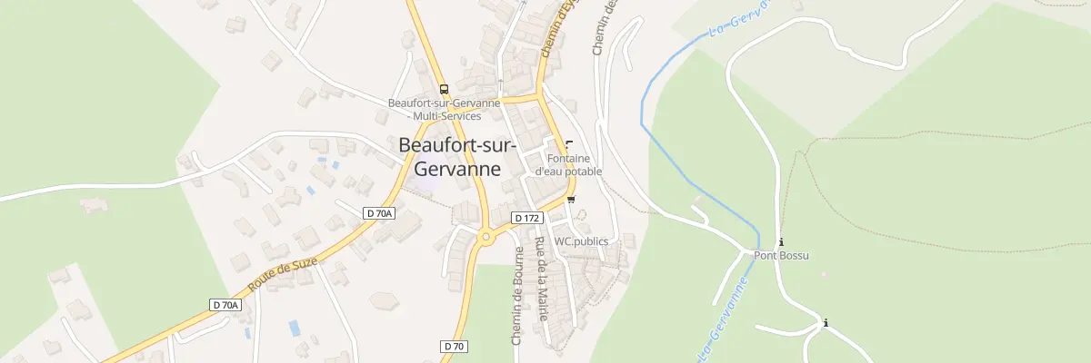 Plan du 5046 Le Village à Beaufort-sur-Gervanne