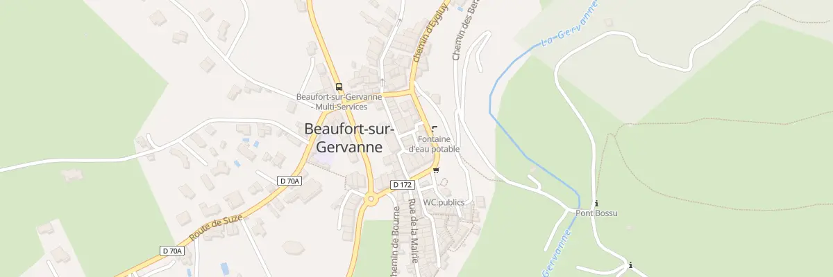Plan du 5048A Le Village à Beaufort-sur-Gervanne