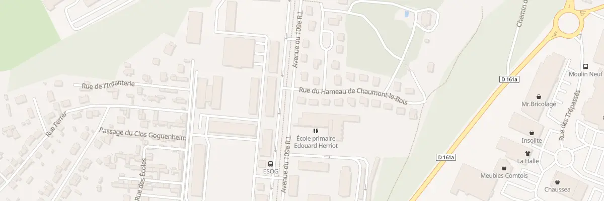 Plan du 2 Hameau de Chaumont Le Bois à Chaumont