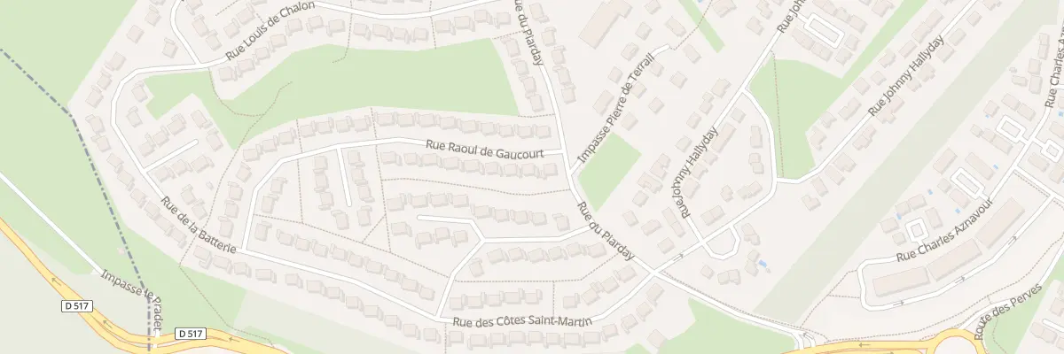 Plan du 3 Rue Raoul de Gaucourt à Charvieu-Chavagneux