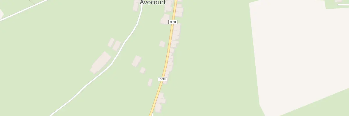Plan du 25 Rue du Moulin à Avocourt