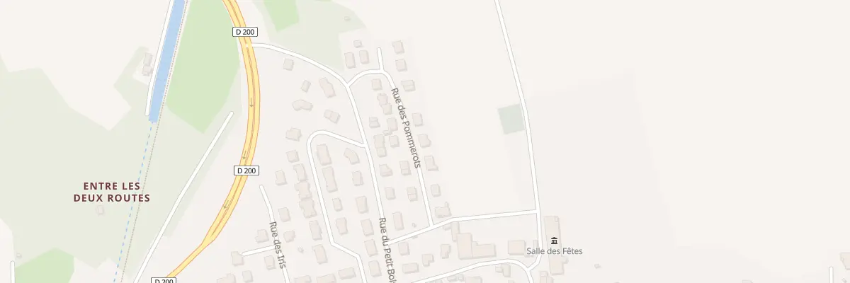 Plan du 8 Rue des Pommerots à Condes