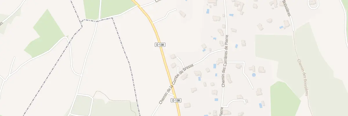 Plan du 138 Che de la Combe de Bresse à Crillon-le-Brave