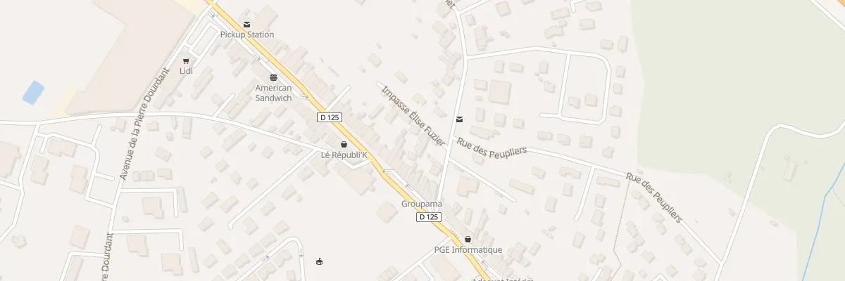 Plan du 75 Rue de Danet à La Verpillière