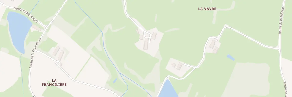 Plan du 515 Rte de la Francilliere à Ménetreuil