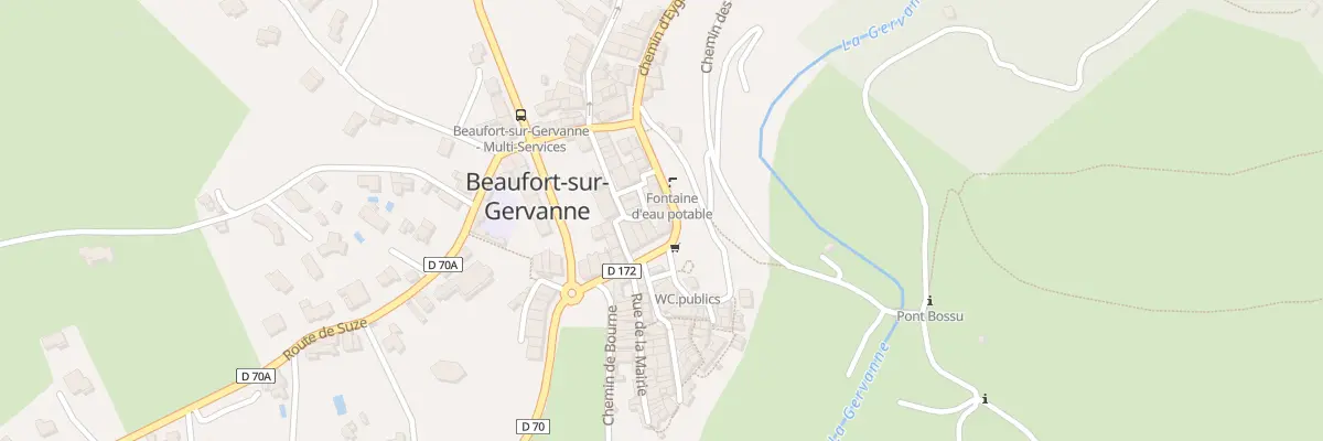 Plan du 1 Esp du 28 Juin 1944 à Beaufort-sur-Gervanne