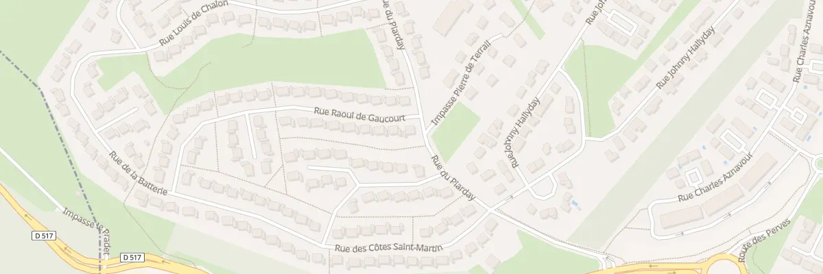 Plan du 1 Rue Raoul de Gaucourt à Charvieu-Chavagneux