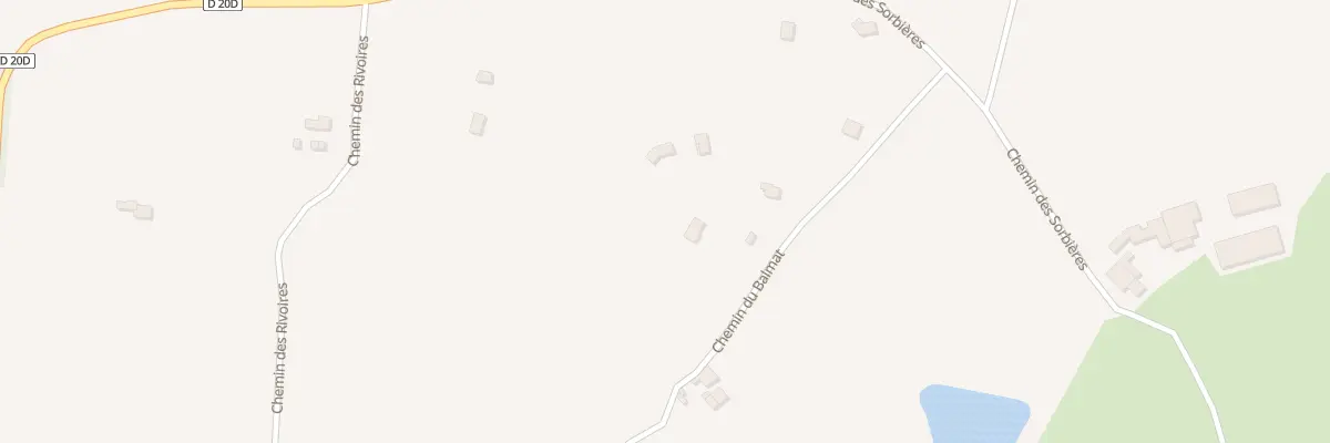 Plan du 220 Che du Balmat à Saint-Clair-sur-Galaure