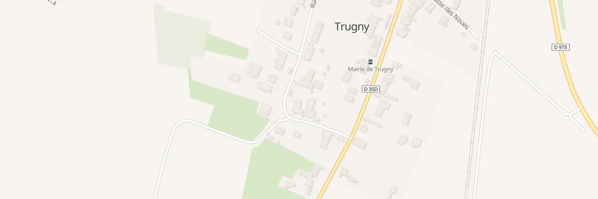 Plan du 33 Rue de la Naigerotte à Trugny