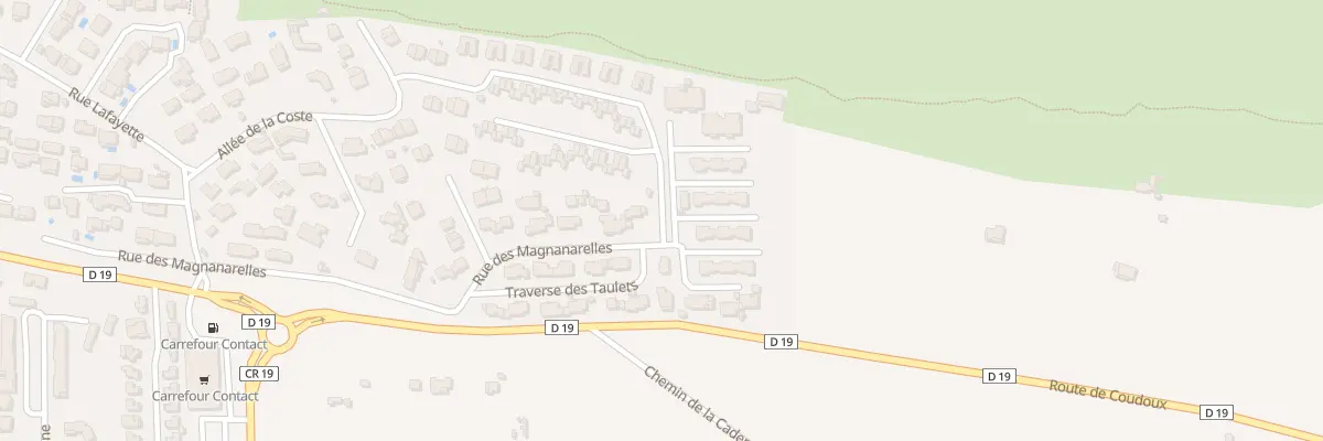 Plan du 564 Rue des Magnanarelles à Lançon-Provence