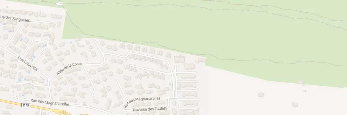 Plan du 5279 La Coste à Lançon-Provence