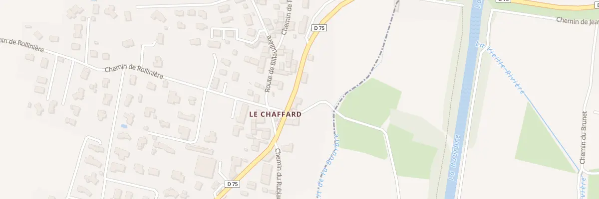 Plan du 272 Rte de la Bourbre à Satolas-et-Bonce