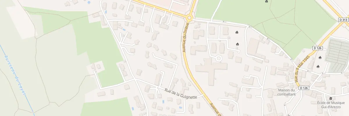 Plan du 100 Rue de la Guignette à Villefontaine