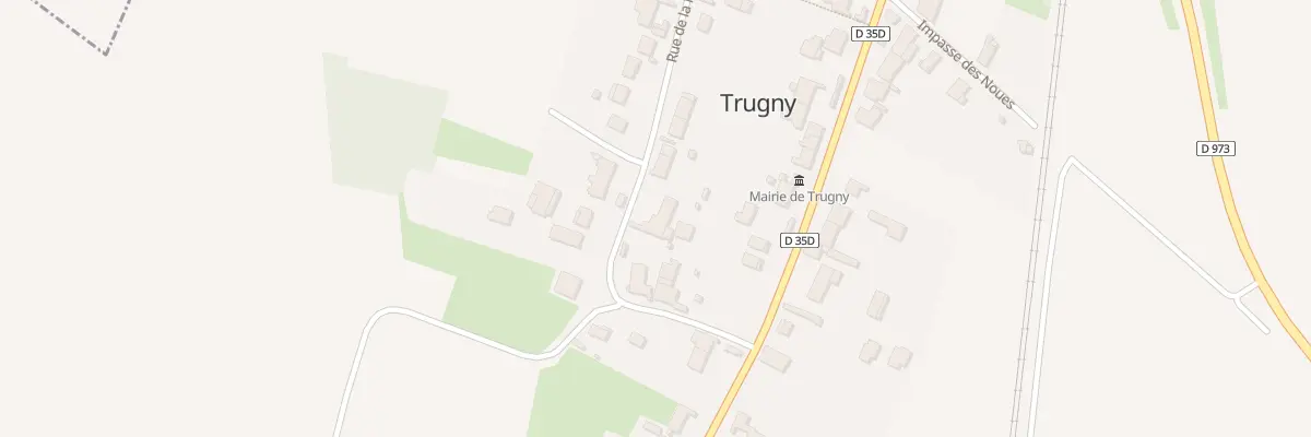 Plan du 29 Rue de la Naigerotte à Trugny