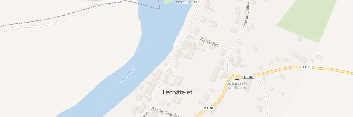 Plan du 6 Quai des Mariniers à Lechâtelet