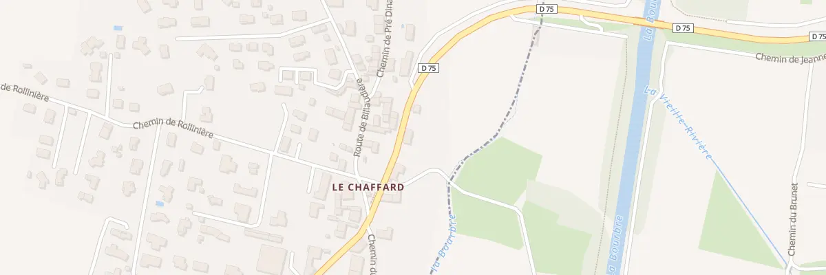 Plan du 320 Rte de la Bourbre à Satolas-et-Bonce