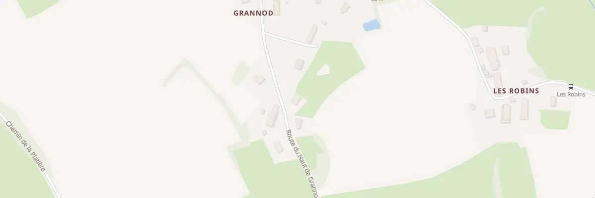 Plan du 401 Rte du Haut de Grannod à Sornay