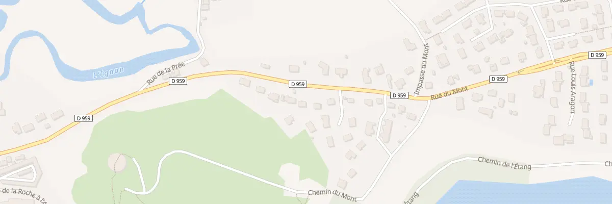 Plan du 16B Rue du Mont à Marcilly-sur-Tille