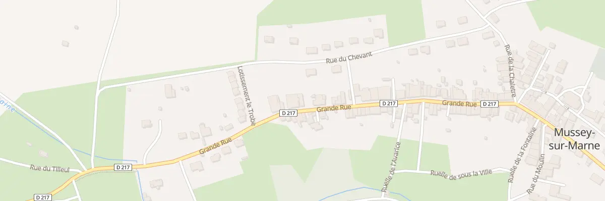 Plan du 54 Gr Grande Rue à Mussey-sur-Marne