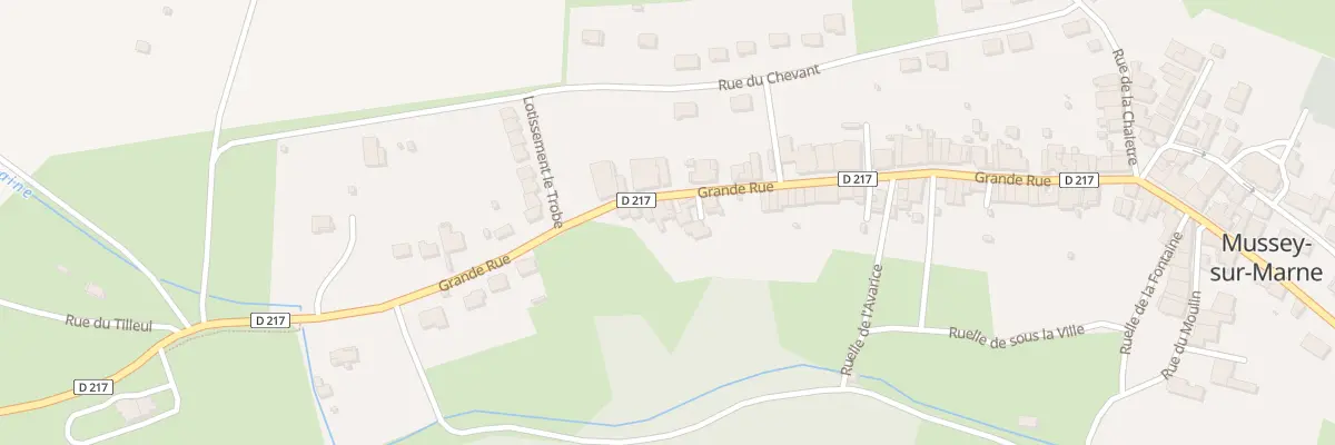 Plan du 65 Gr Grande Rue à Mussey-sur-Marne