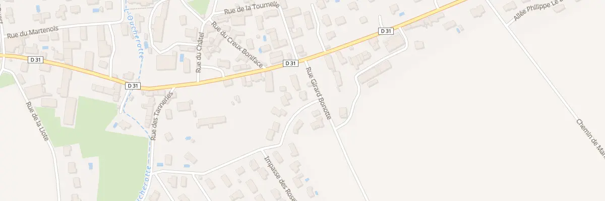 Plan du 9 Rue Marguerite de Baviere à Rouvres-en-Plaine