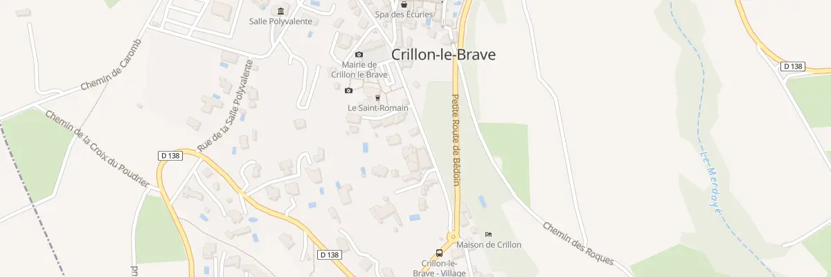 Plan du 98B Rue du Capitaine Crillon à Crillon-le-Brave