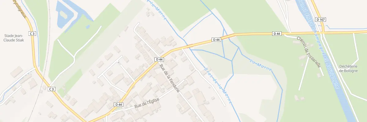 Plan du 16 Rue de la Fontaine à Bologne