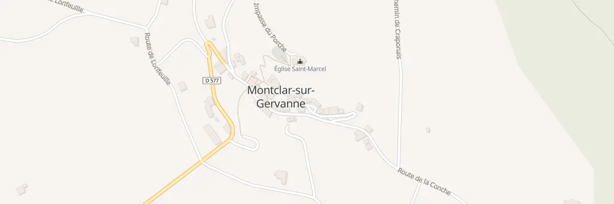 Plan du 5131 Le Village à Montclar-sur-Gervanne