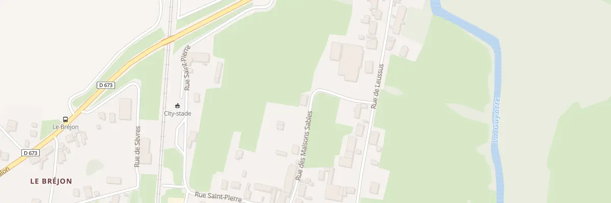 Plan du 2 Rue des Maisons Sables à Navilly